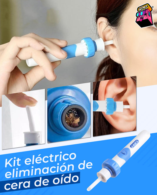 AudiClean / Kit eléctrico de eliminación de cera de oído