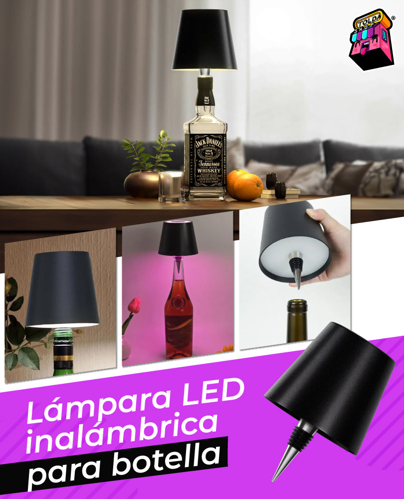 Botelight | Lámpara LED inalámbrica para botella