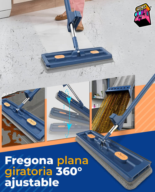 Flexmop 360 | Trapeador Plano Giratorio de 360°